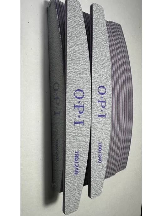 OPI Пилка лодка луна 10 шт, 10 шт, фото 2