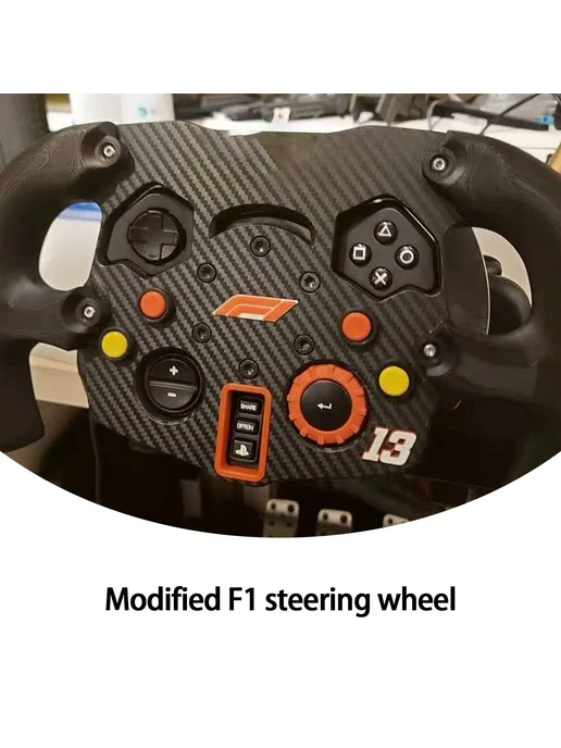 Руль Gt3 F1 Для Logitech G29 G920 G923 Карбоновый Руль, вариант, фото 5