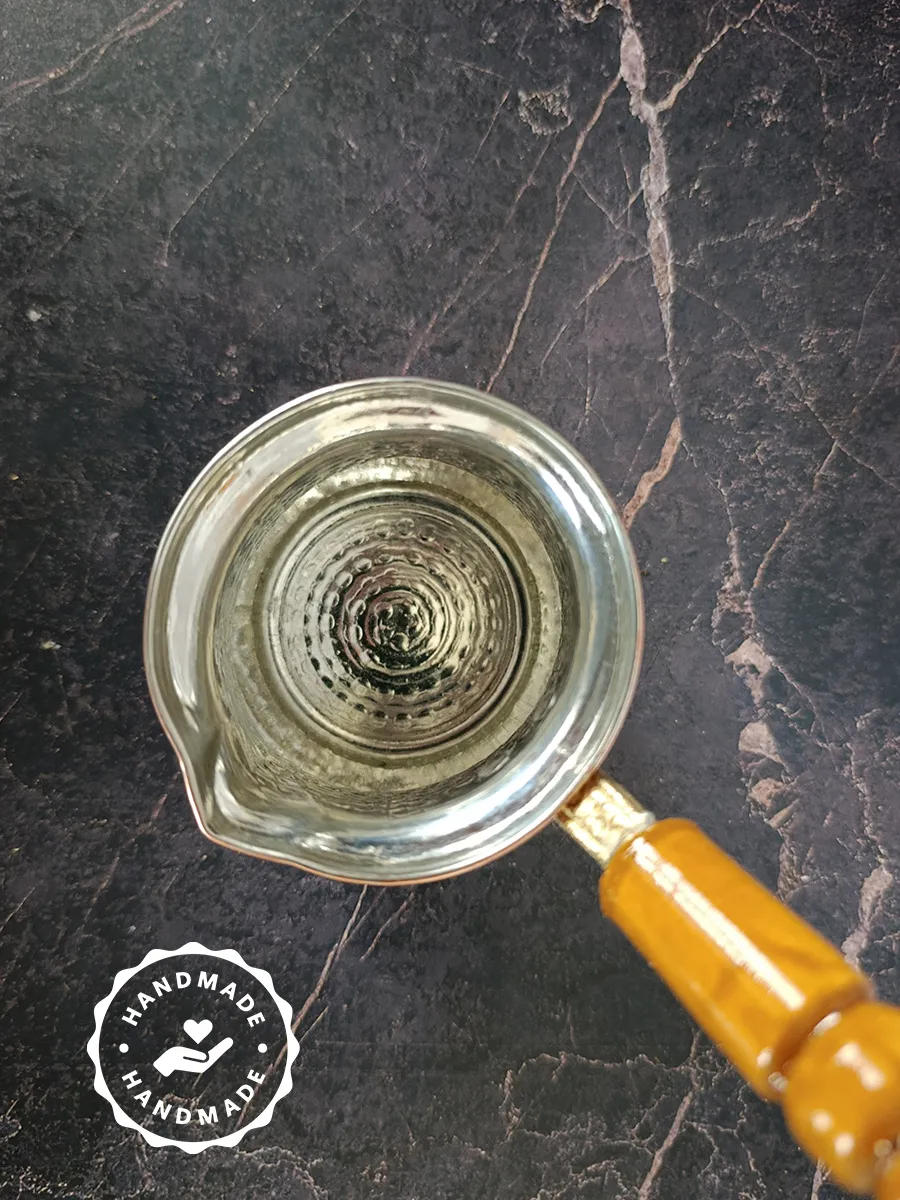 Bakır Kahve Cezvesi, Ahşap Saplı, Türkiye, 200 ml 5