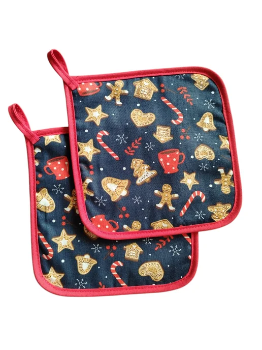 lorena-textile Прихватки кухонные Новогодние NEW, синий, фото 2