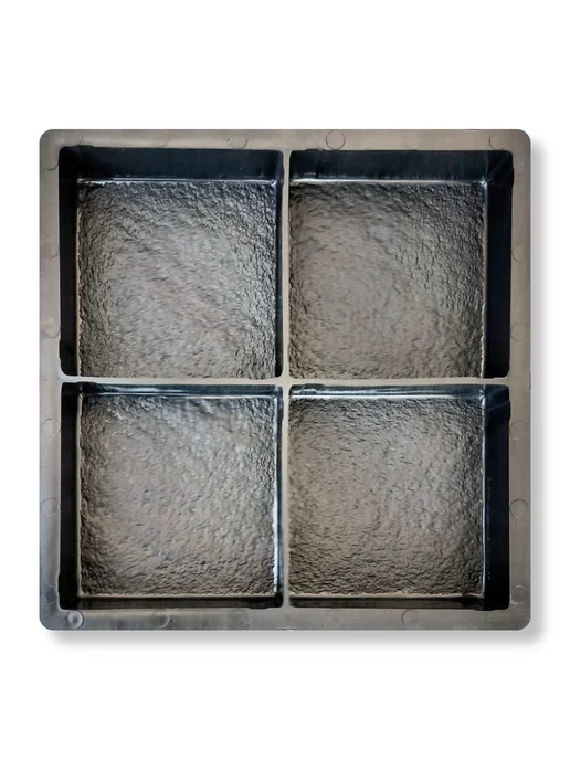 ТротуАРТ Форма для плитки "Пиетра №4" 30*30*4см (2шт), 30x30x4 см, 4 шт, фото 2