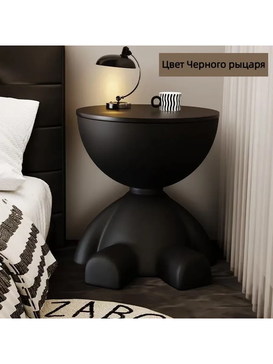 Комплект журнальных столиков, 35х39х39 см: Черный