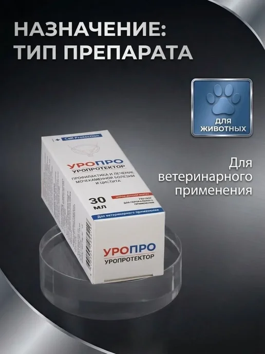 Раствор УроПро при МКБ у кошек и собак, 30 мл, 30 мл, фото 3