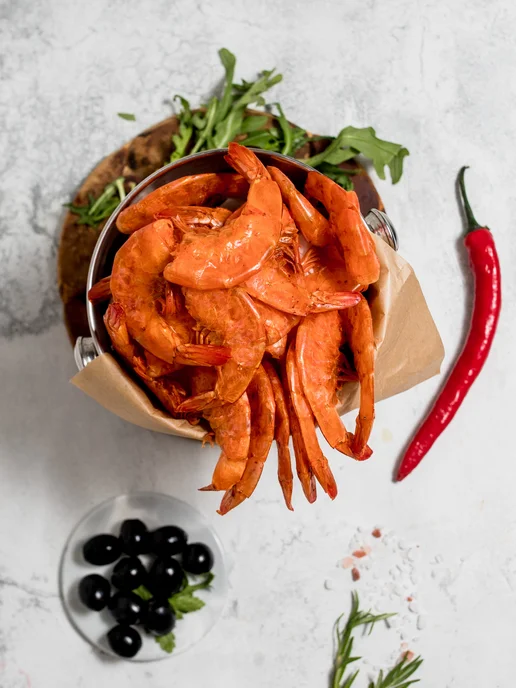 Panchitos Креветки королевские сушеные "Перец Чили" 250 гр, 250 г, фото 2