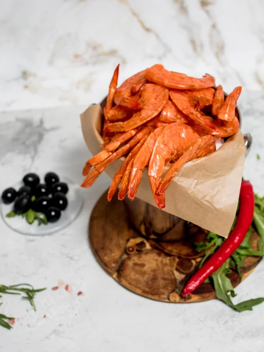 Panchitos Креветки королевские сушеные "Перец Чили" 250 гр, 250 г, фото 5