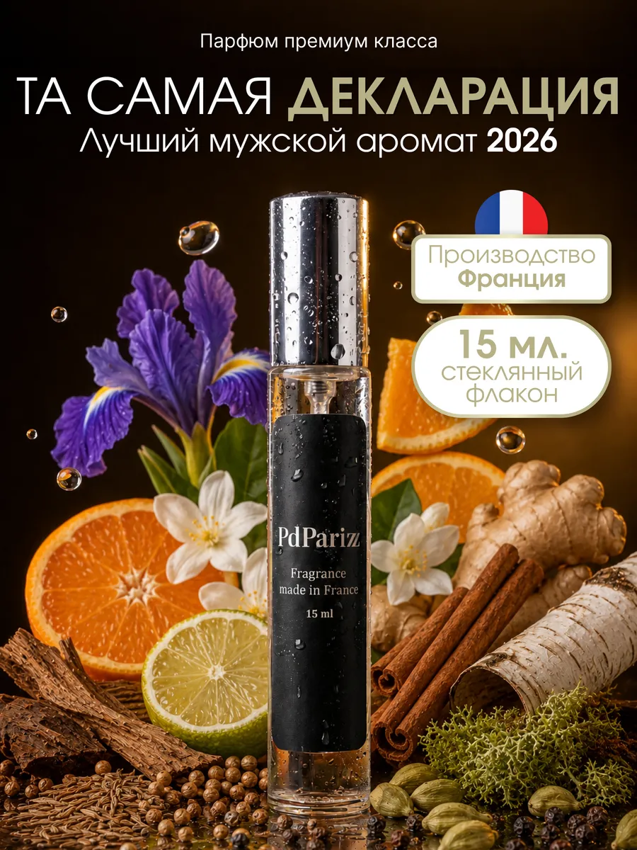 Духи мужские стойкие Cartier - Declaration 15мл