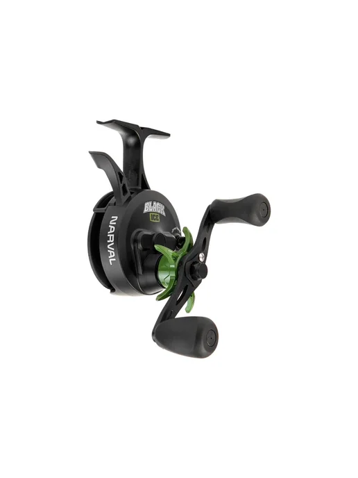 Narval Fishing Зимняя катушка Black Ice #Black Olive -LH, черный, фото 2