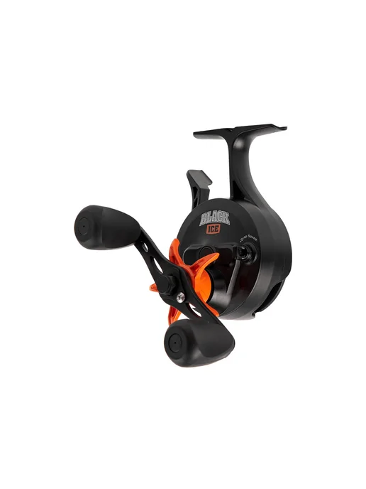 Narval Fishing Зимняя катушка Black Ice #Black Orange - LH, черный, фото 3