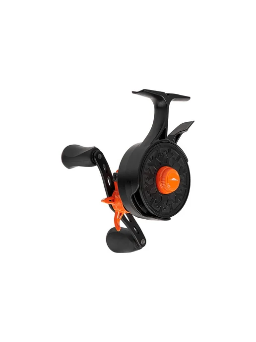 Narval Fishing Зимняя катушка Black Ice #Black Orange - LH, черный, фото 5