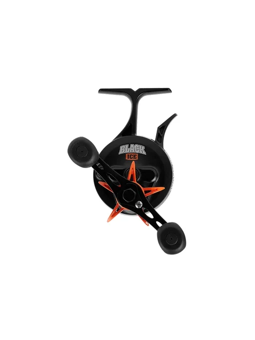 Narval Fishing Зимняя катушка Black Ice #Black Orange - RH, черный, фото 4