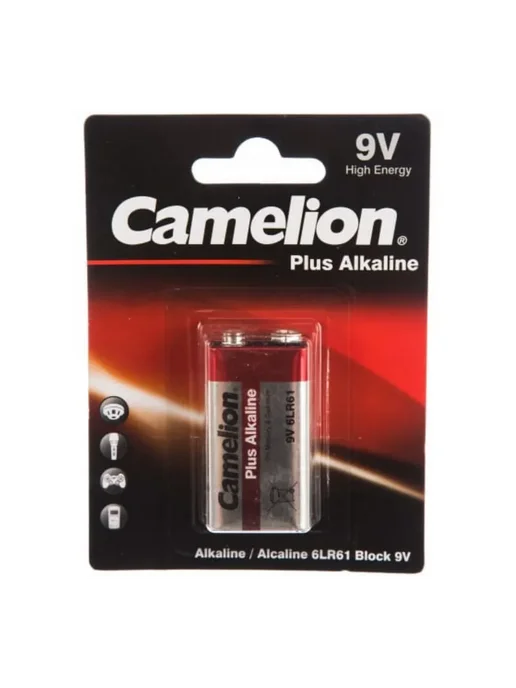 CAMELION Батарейка Plus Alkaline 6LR61 крона 9В щелочные, вариант