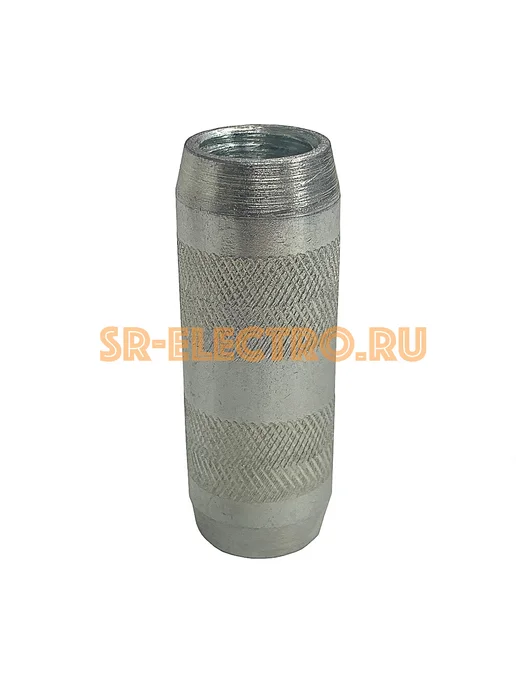 Муфта соединительная для заземления, оцинкованная, М16х2, 16x2, фото 2