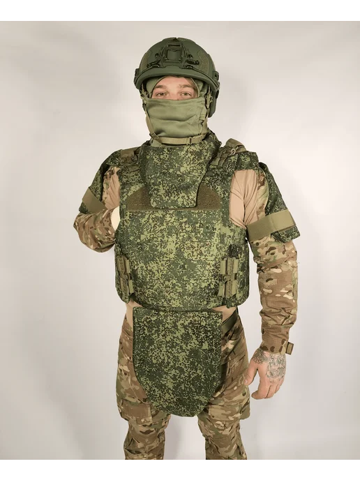 ТАКТИКА24 Чехол для бронежилета Armor Пиксель без плит и баллистики, зеленый, фото 3