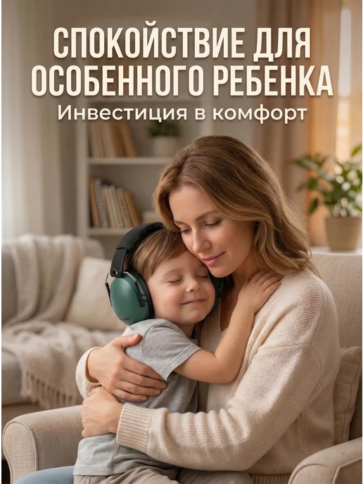 BANZ Шумоподавляющие наушники для аутистов детские противошумные, зеленый, фото 8