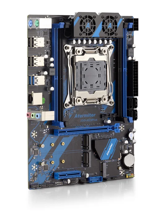 Atermiter Материнская плата комплект,X99 - AG9,E5 2667V3,16Gb (8Gx2 ), вариант, фото 8