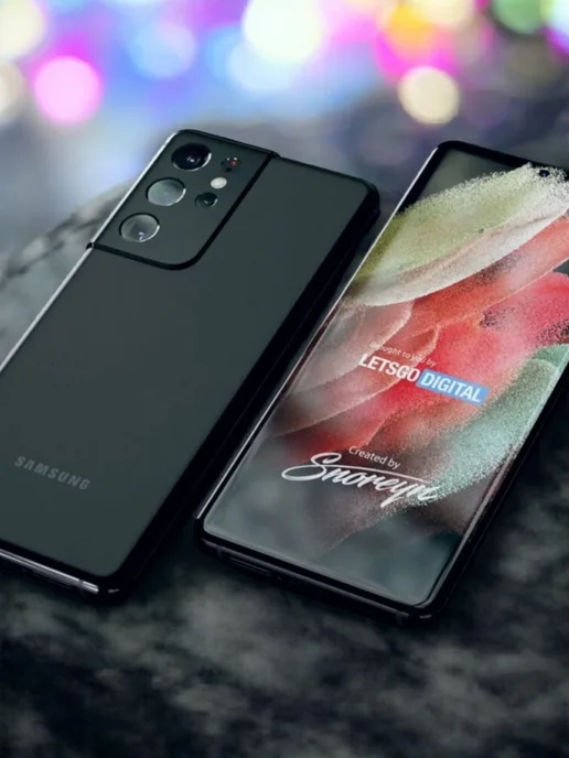 Смартфон Samsung S21 Ultra 256 ГБ, черный, фото 2