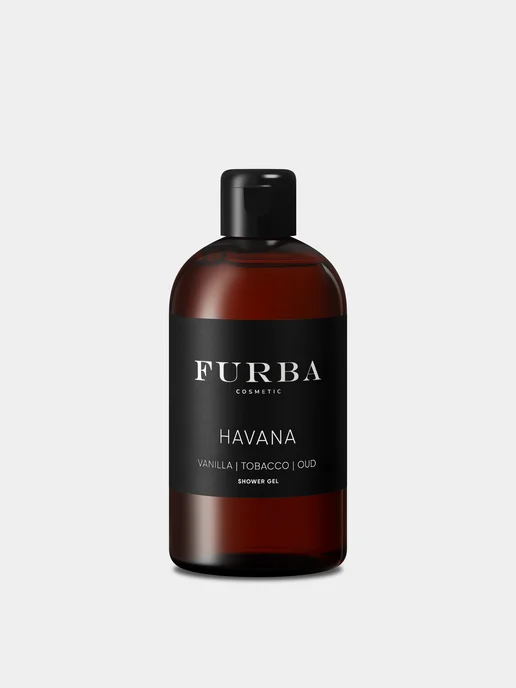 Furba cosmetic Парфюмированный гель для душа Furba Havana c ароматом табака…, 300 мл, фото 6