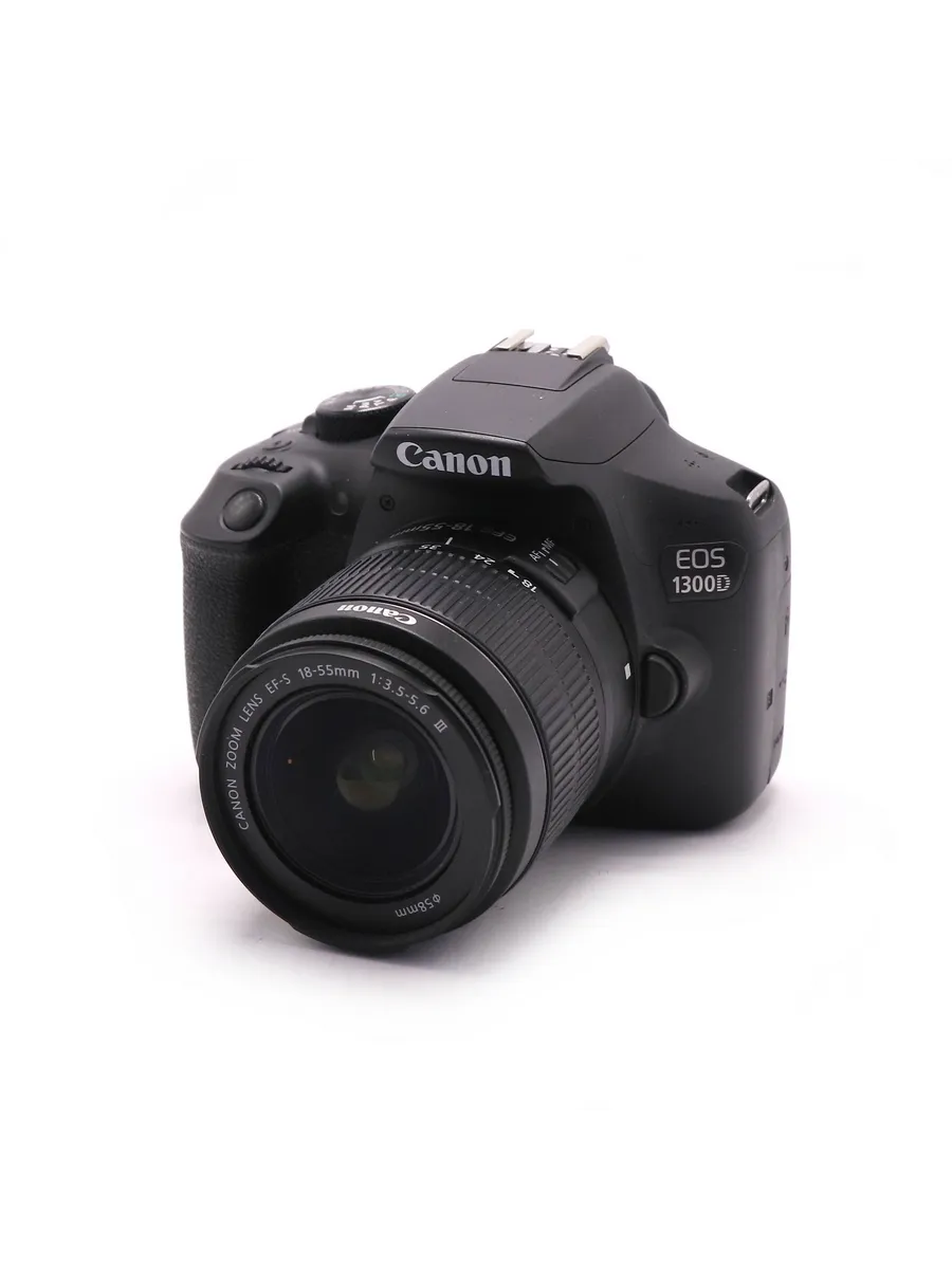Фотоаппарат Canon EOS 1300D kit (пробег 10 кадров)
