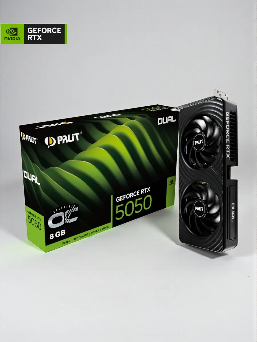 Palit RTX5050 DUAL OC 8G (NE65050S19P1-GB2070D)