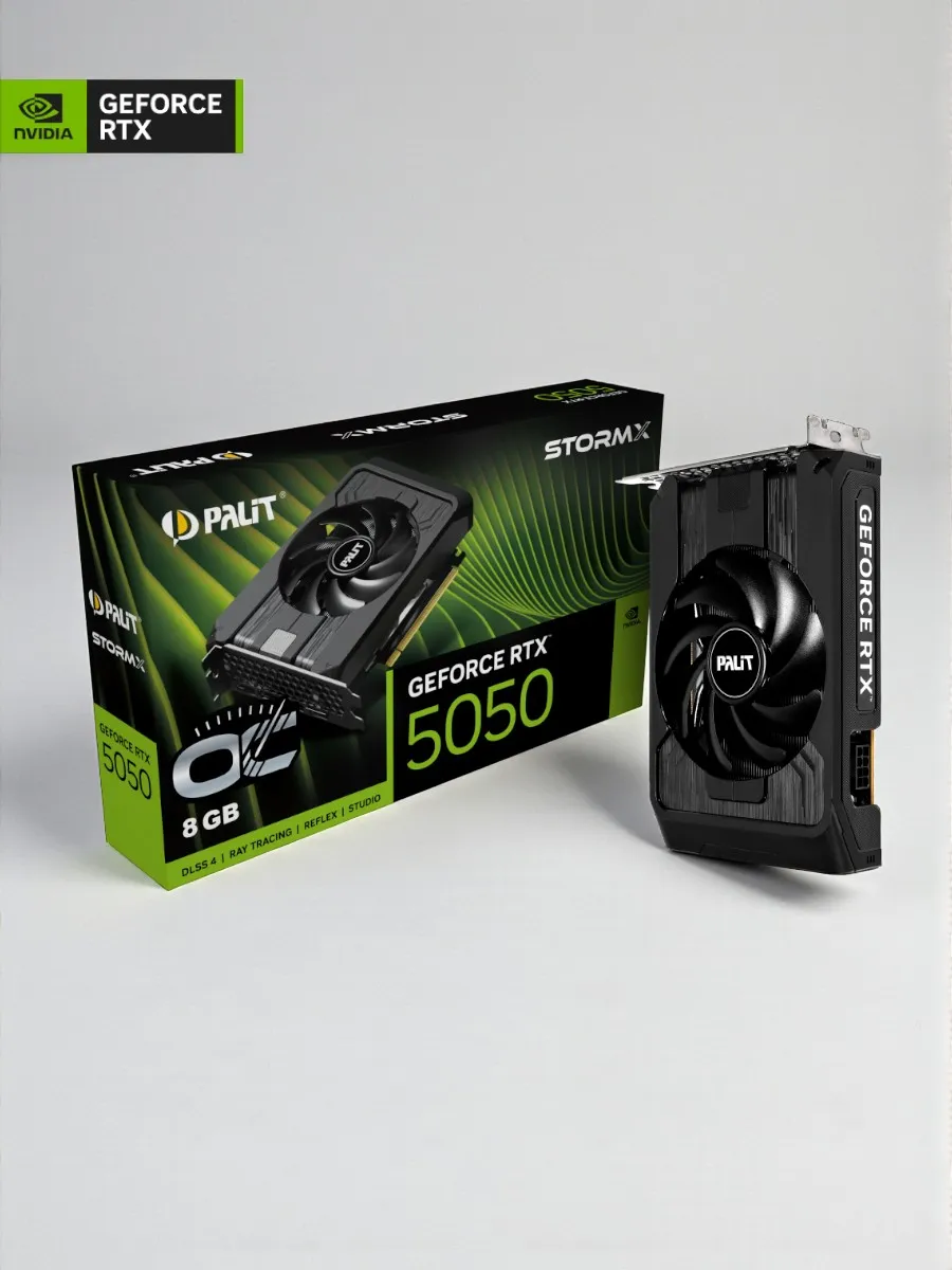 Palit RTX5050 STORMX OC 8G (NE65050T19P1-GB2070F)