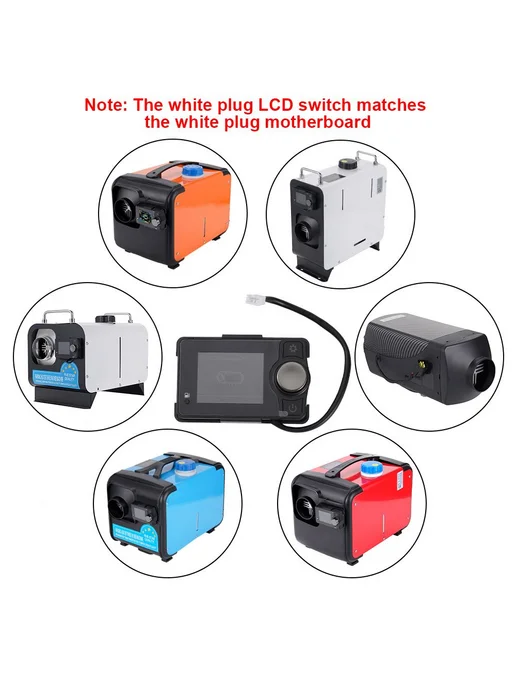 Контроллер для дизельного отопителя 12 24В с LCD, вариант, фото 5