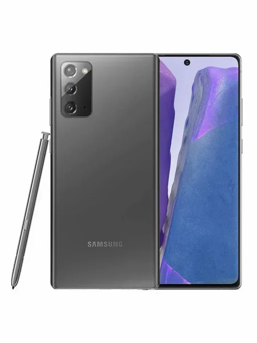 Смартфон Samsung Note20 8/256 ГБ (восстановленный), черный, фото 2