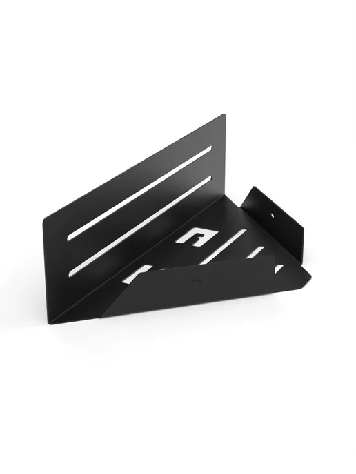 SteelFun Полка в ванную металлическая угловая Steel Fun Черная, черный, фото 7