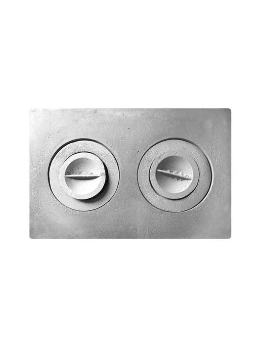 FORMULA PROF Плита печная чугунная с конфорками, серый, фото 4