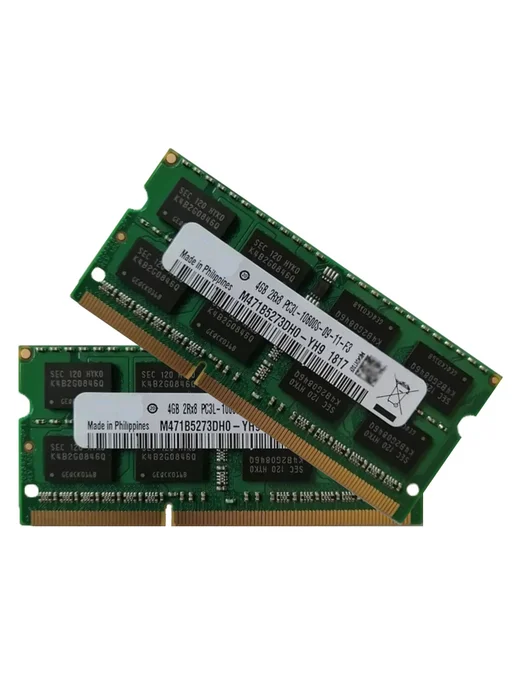 Оперативная память ddr3 для ноутбука 2x4gb (8 ГБ) PC3-10600, 3 л, 4 ГБ, фото 3
