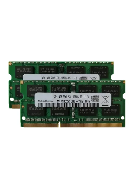 Оперативная память ddr3 для ноутбука 2x4gb (8 ГБ) PC3-10600, 3 л, 4 ГБ, фото 4