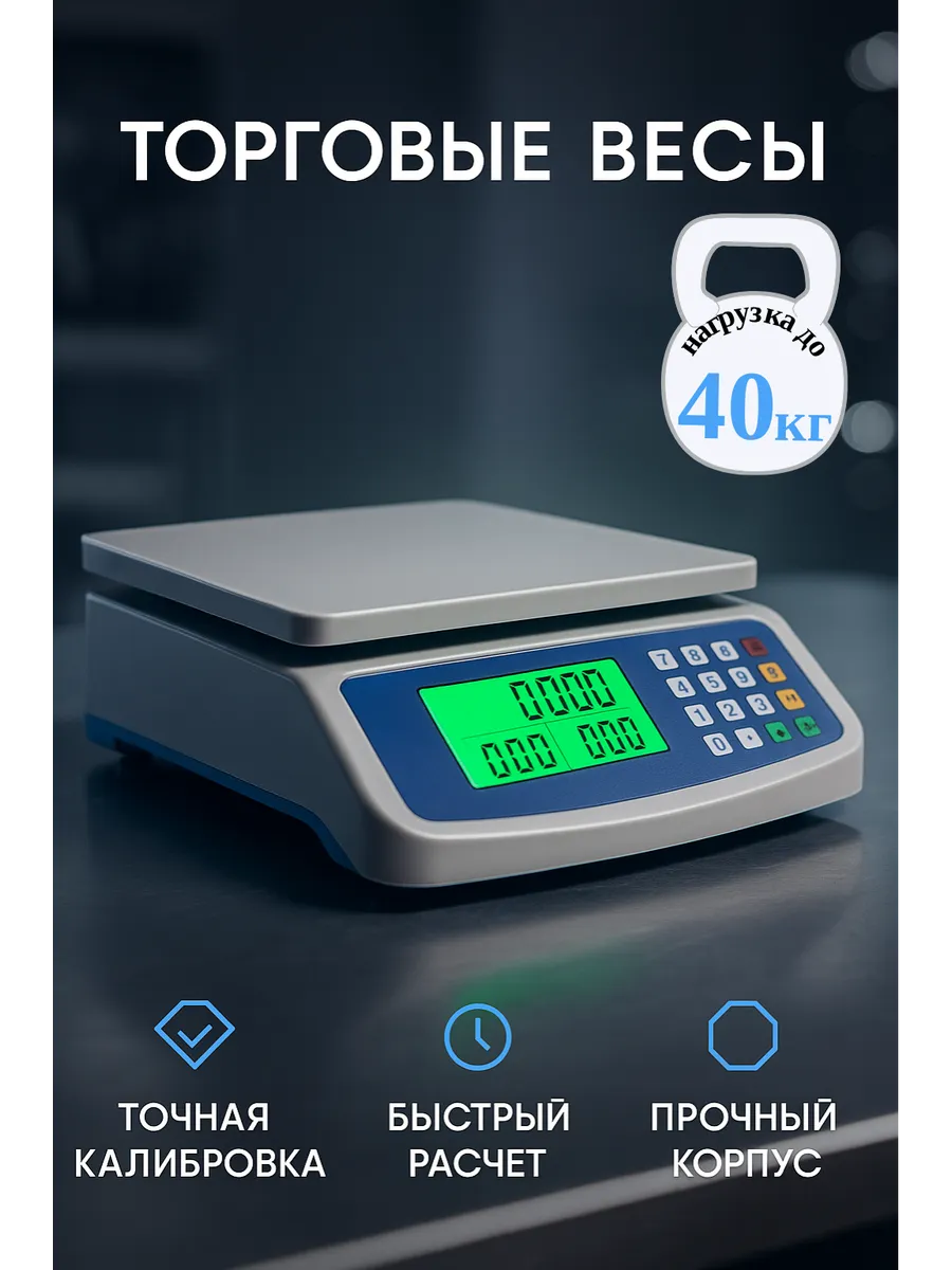 Весы торговые электронные DT 580