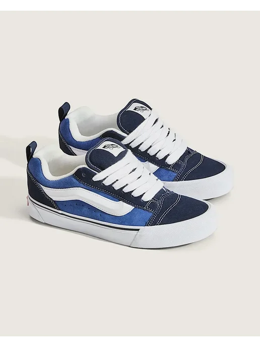 Vans Кеды Knu Skool Navy True White, синий, фото 3