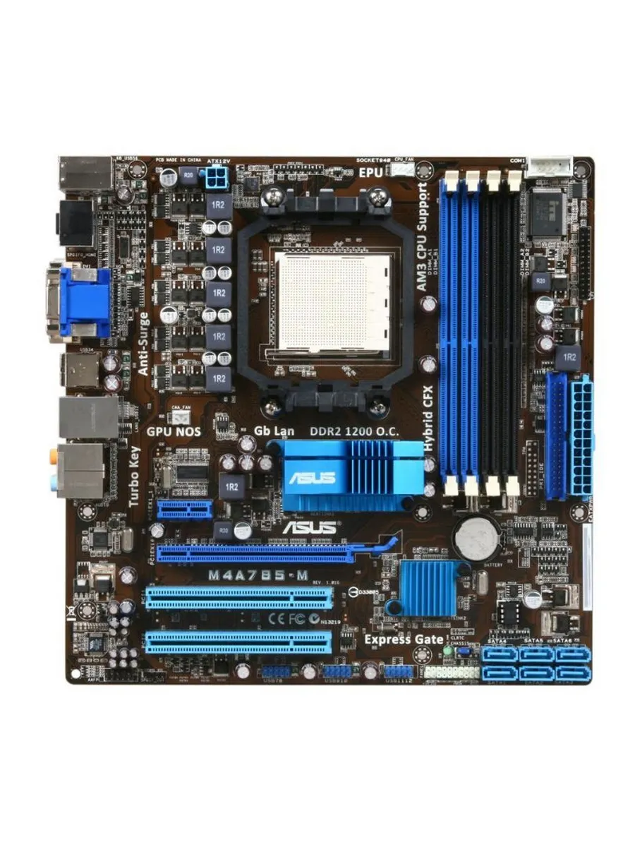 Asus Материнская плата M4A785-M - AM2+, DDR2
