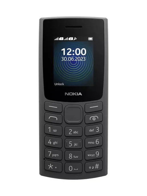 nokia Мобильный телефон 110 TA-1567 Charcoal, черный, фото 2