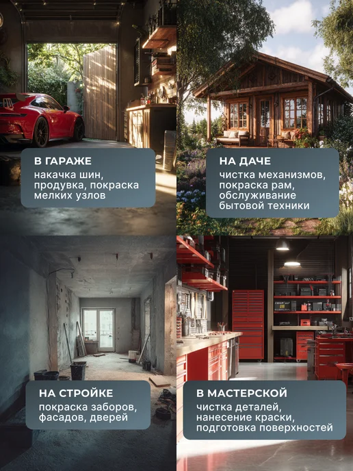 Набор пневмоинструмента для компрессора НПИ-6 — фото 3