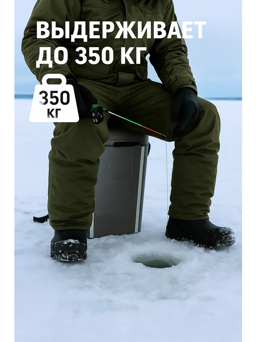 Higashi Рыболовный ящик-рюкзак Foam Ice Box F1, серый, фото 2