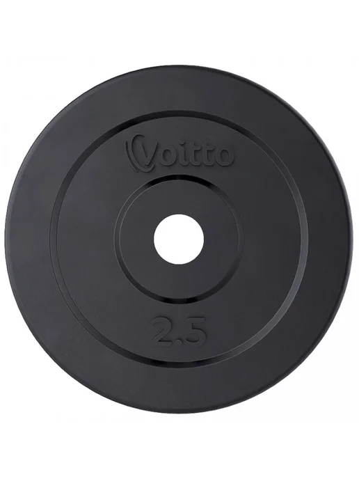 Voitto Набор дисков обрезиненных V-306 1 кг (4 шт), d 31, 2,5 кг, фото 2