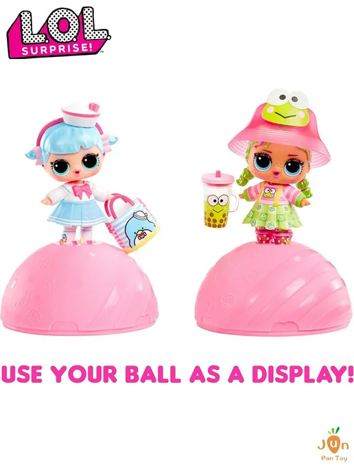 L.O.L. Surprise! Лол Сюрпрайз Кукла lol hello kitty шаре Хелло Китти с аксесс, вариант, фото 6