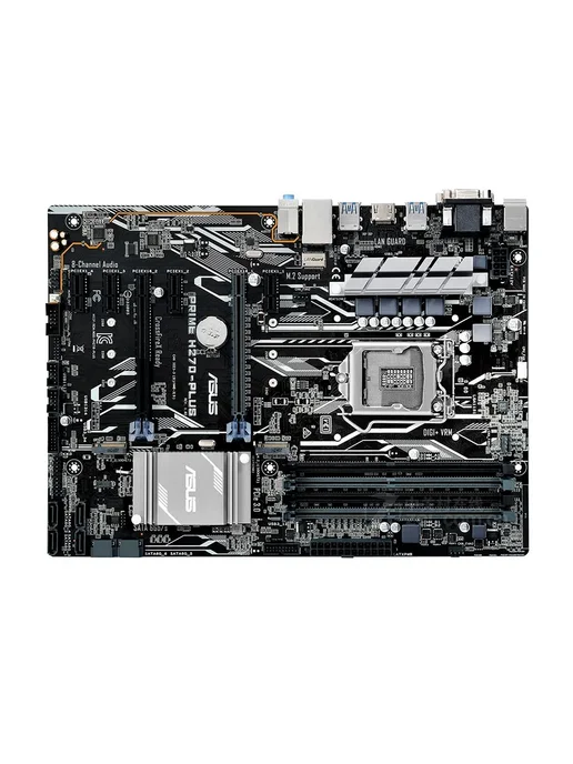Asus Состояние 9,5 из 10 материнская плата PRIME H270-PLUS LGA 11…, 1151 DDR4, фото 2