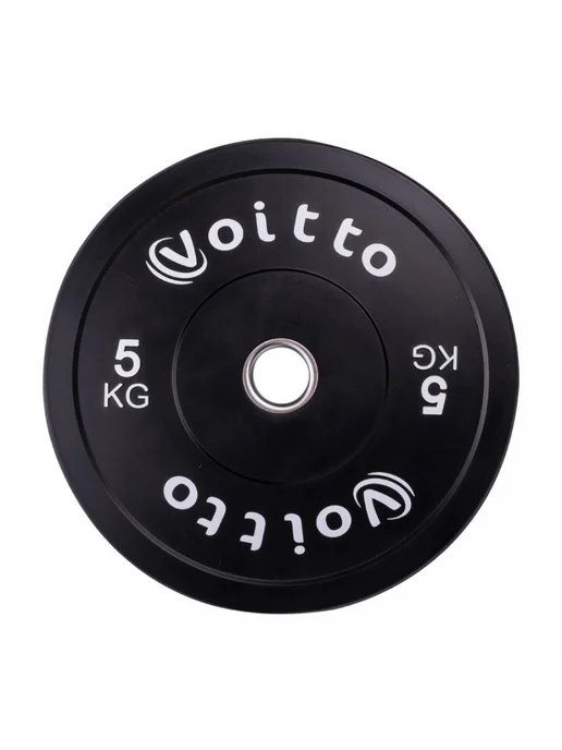 Voitto Диск бамперный V-402 15 кг, черный (d51), 5 кг, фото 2