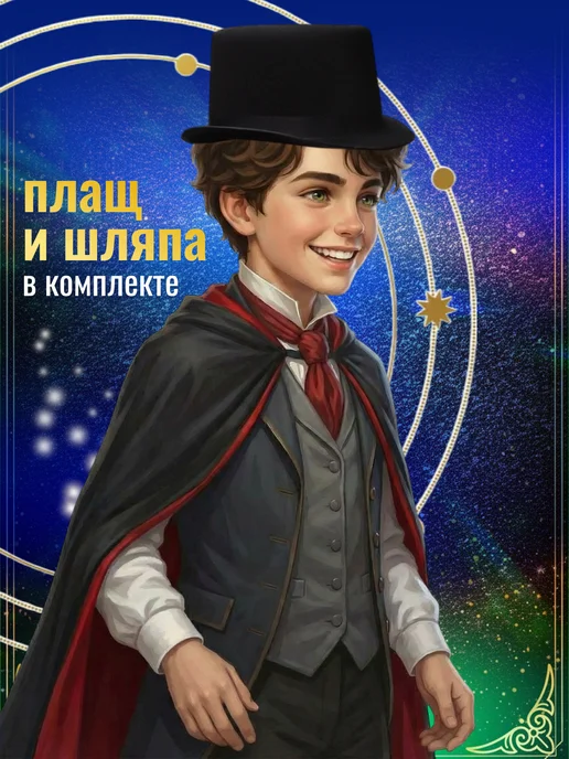 FUN TIME Набор фокусника с костюмом и шляпой, голубой, фото 3