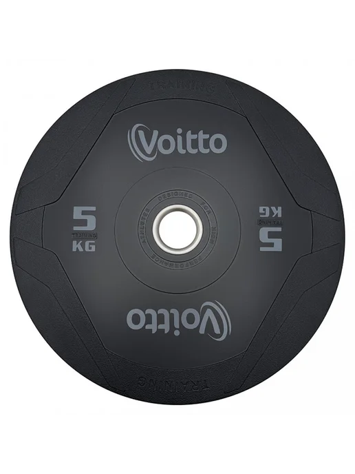 Voitto Диск бамперный V-400 5 кг, черный (d51), 5 кг, фото 3