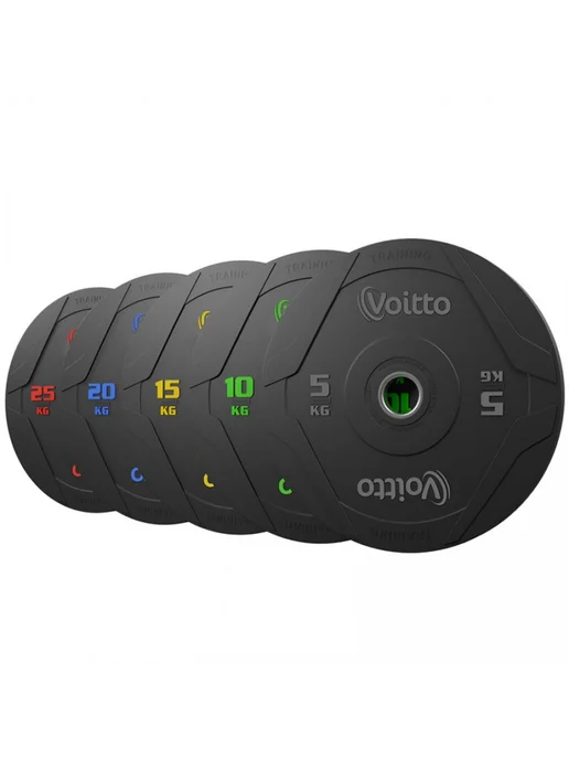Voitto Диск бамперный V-400 5 кг, черный (d51), 15 кг, фото 2