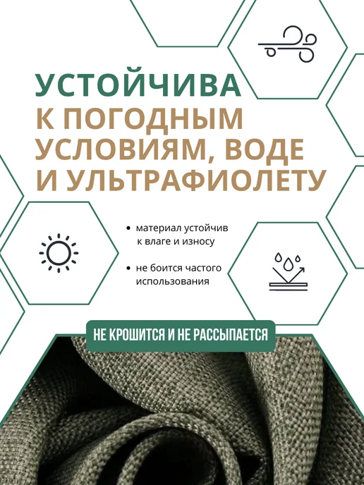 Tentoff Сумка из брезента для переноски и хранения дров 100х60 см, 100x60 см, фото 2