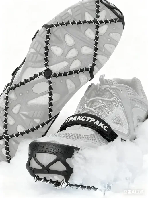 YAKTRAX для женщин от гололеда, коричневый