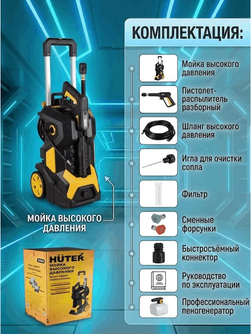 Мойка высокого давления W240i K7 SMART PROFESSIONAL — фото 2