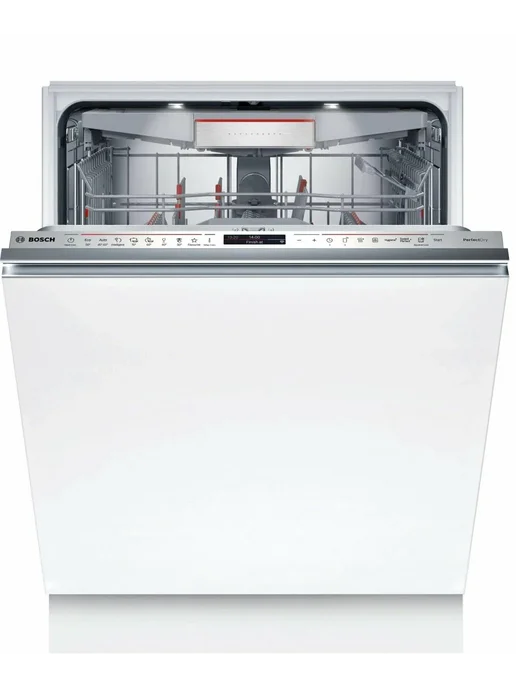 BOSCH Посудомоечная машина 60 см, теплообменник, SMV8YCX02E, белый, фото 2