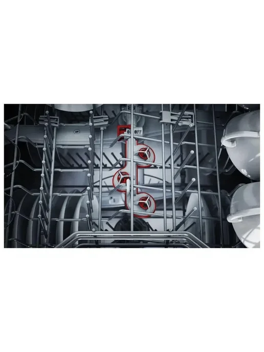 BOSCH Посудомоечная машина 60 см, теплообменник, SMV8YCX02E, белый, фото 6