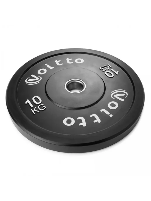 Voitto Диск бамперный V-402 15 кг, черный (d51), 10 кг, 2 шт, фото 2
