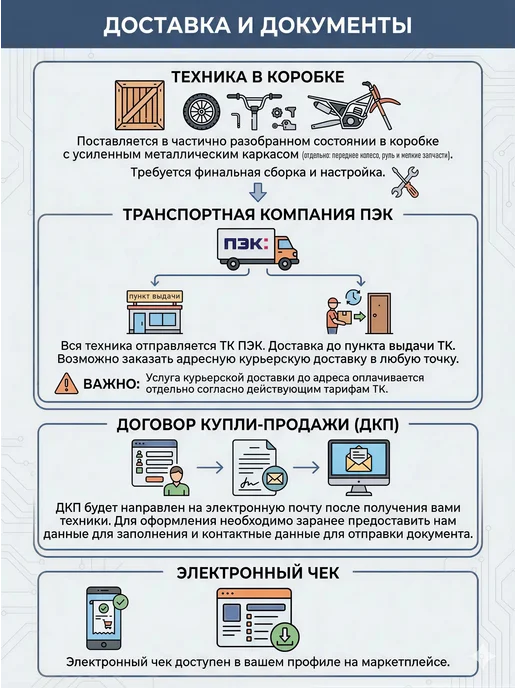 ТЕХНОМОТОРФ Скутер VMC SPRINT 121 см3 (49 см3) (BLACK GLOSSY), белый, фото 2
